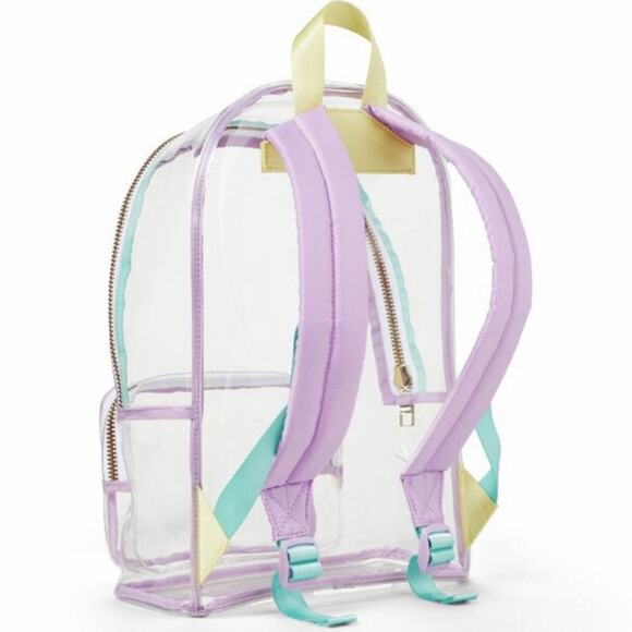 Stoney Clover Lane Handbags - Stoney Clover Lane x Target Transparent Colorful Large Backpack